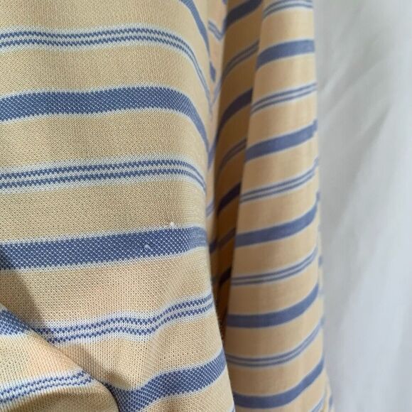 Tehama Polo Shirt Men's Large 1/4 Button Short Sleeve Pima Cotton - Picture 11 of 11